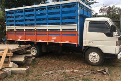 Sinac decomisó dos camiones y madera ilegal en Península de Osa - Periódico La República (Costa Rica)