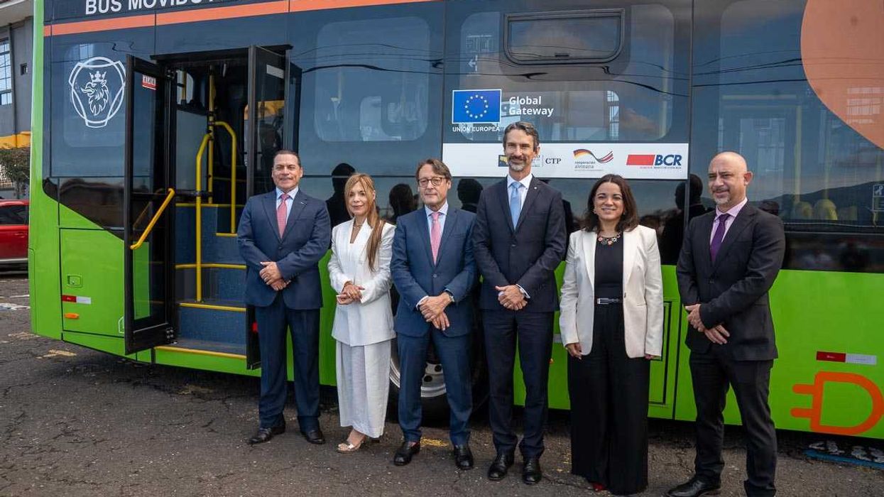 Unión Europea aportará €8 millones para impulsar buses eléctricos en Costa Rica