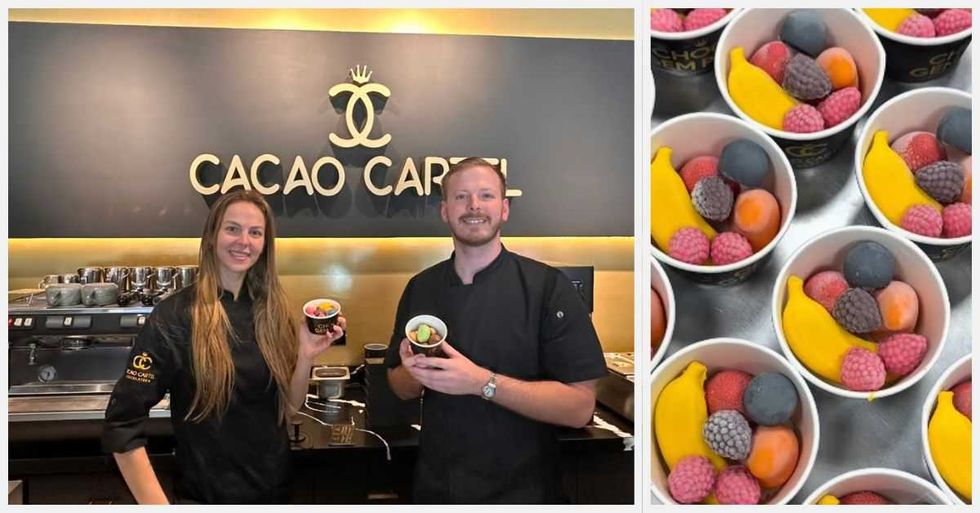 Cacao Cartel crea en Costa Rica los helados artesanales virales con forma y sabor de frutas