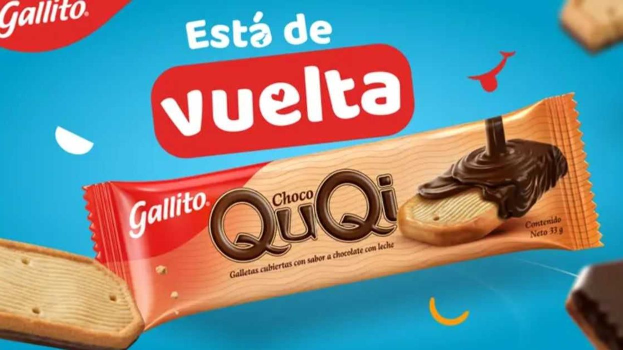 ChocoQuQi regresa: la icónica galleta de Gallito volverá a los puntos de venta