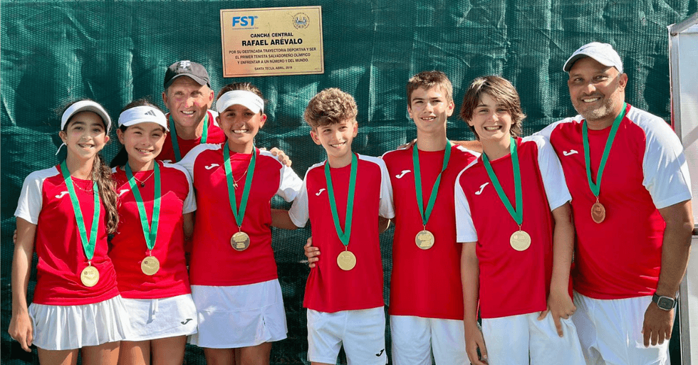 Costa Rica conquista doble título centroamericano U12 de tenis en El Salvador
