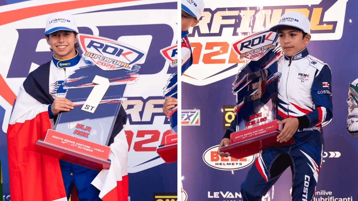 Costa Rica conquista dos podios en el ROK Cup Superfinal de kartismo en Italia