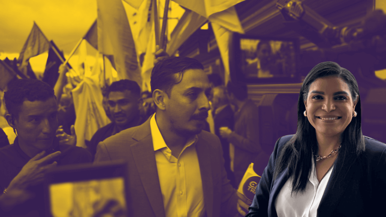 Diputada “liberal” Johanna Obando brinda apoyo político a Ariel Robles, del Frente Amplio