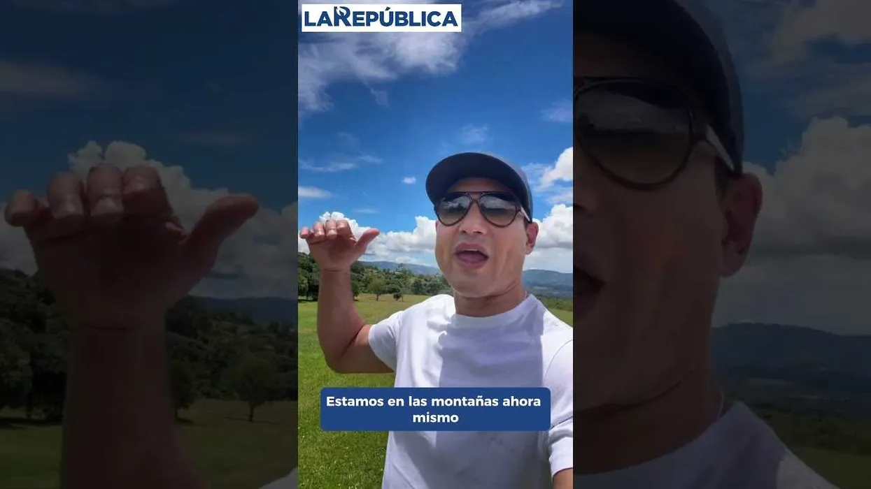 El actor Mario López llega a Costa Rica, admirando sus paisajes