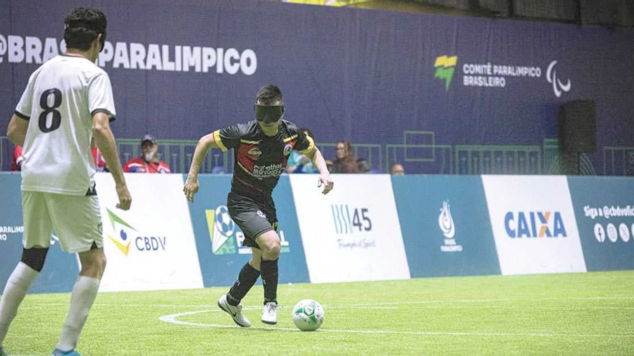 Goleador Ángel Flores brilla y acerca a la Sele a la final de la Copa América de Fútbol para Ciegos