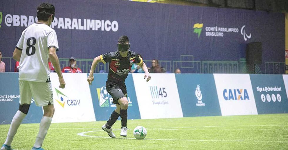 Goleador Ángel Flores brilla y acerca a la Sele a la final de la Copa América de Fútbol para Ciegos
