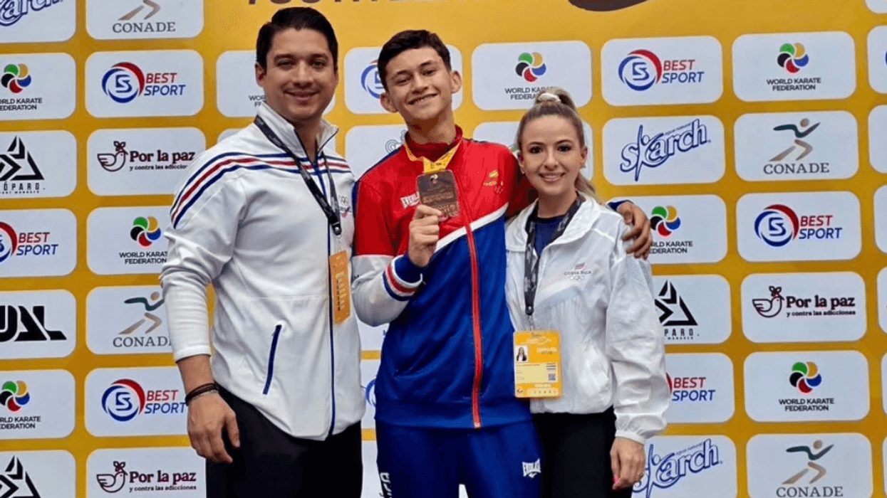 Costarricense Sebastián Segura gana bronce en el Karate Youth League Guadalajara 2026