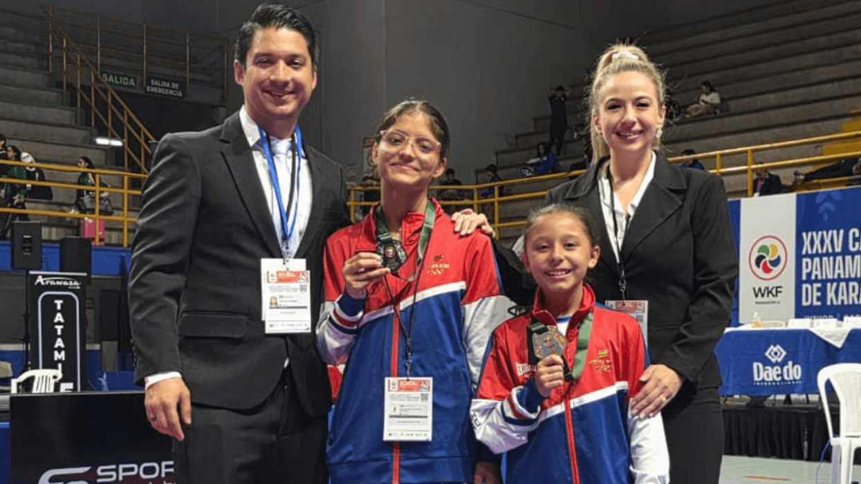Costa Rica conquista oro y plata en el Panamericano Juvenil de Karate