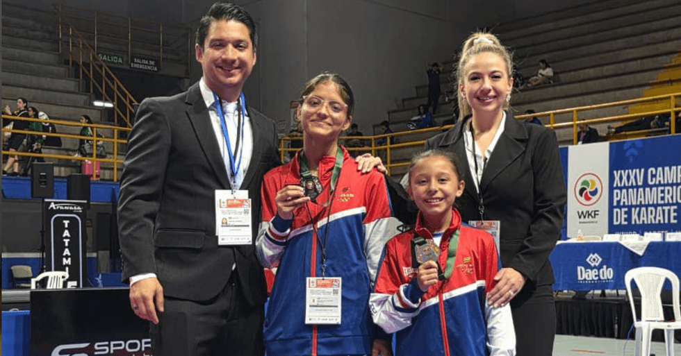 Costa Rica conquista oro y plata en el Panamericano Juvenil de Karate