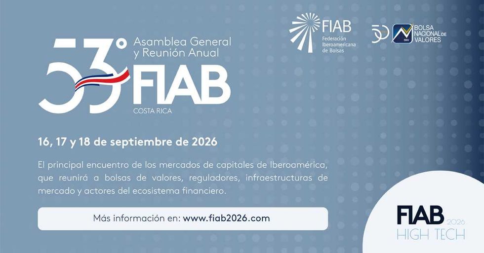 Costa Rica reunirá a 27 bolsas de valores de Iberoamérica para desarrollar una agenda sobre innovación, crecimiento e integración de los mercados