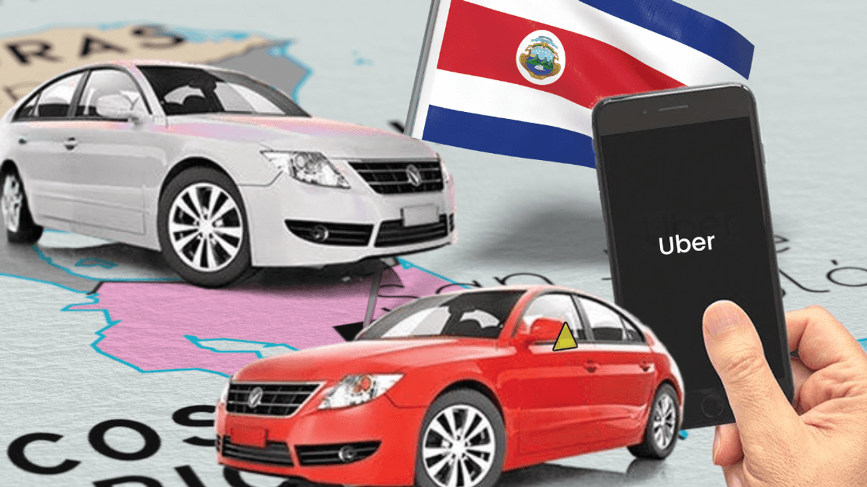 Taxis rojos ya se pueden pedir desde la app de UBER