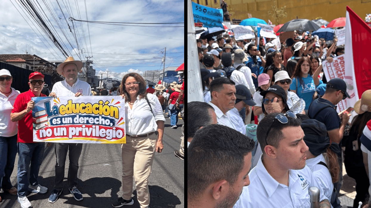 Miles de estudiantes de universidades públicas marchan para defender presupuesto del 2027