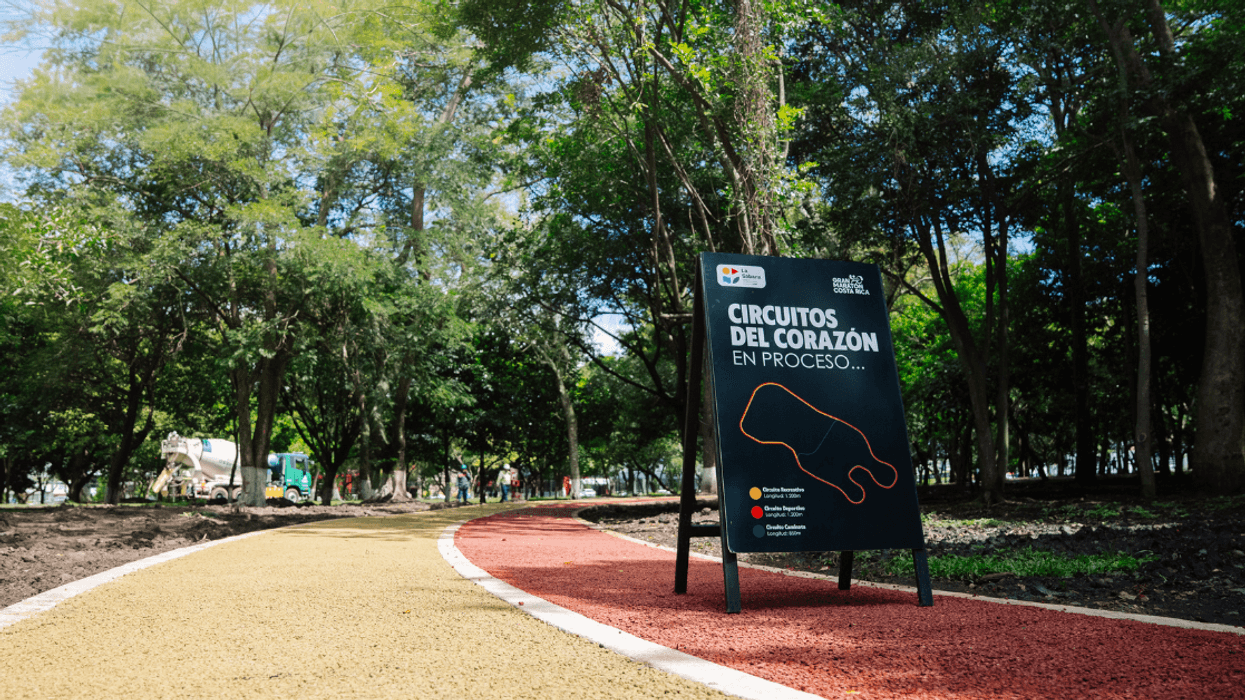 Nuevos circuitos de atletismo de La Sabana avanzan hacia el final de su primera etapa