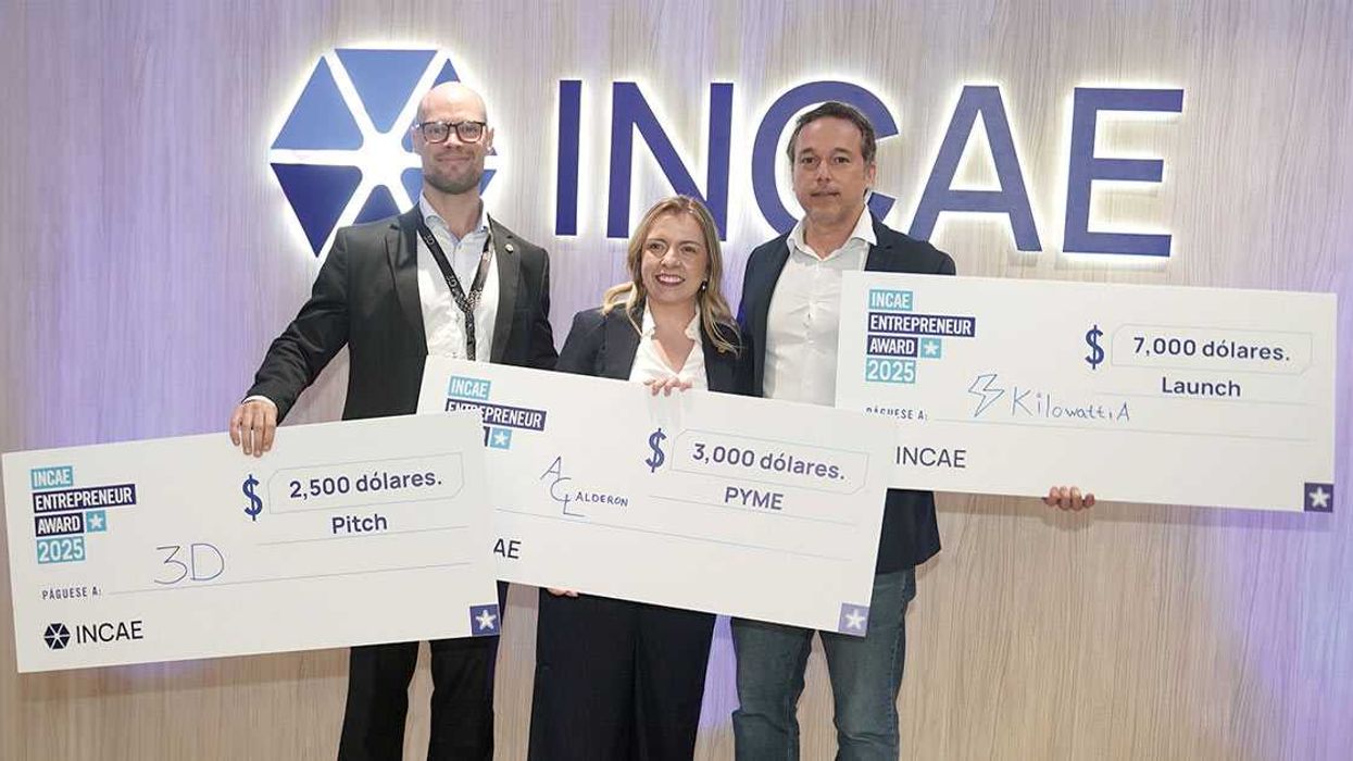 INCAE abre convocatoria para emprendedores con formación y fondos de hasta $10.000