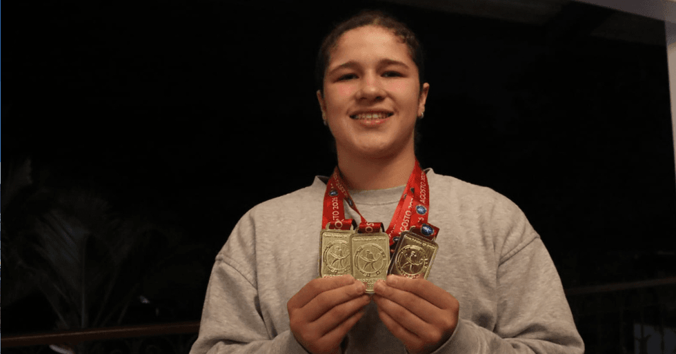 Tica Larissa Faeth conquista tres oros en el Costa Rica Open de Racquetball 2026