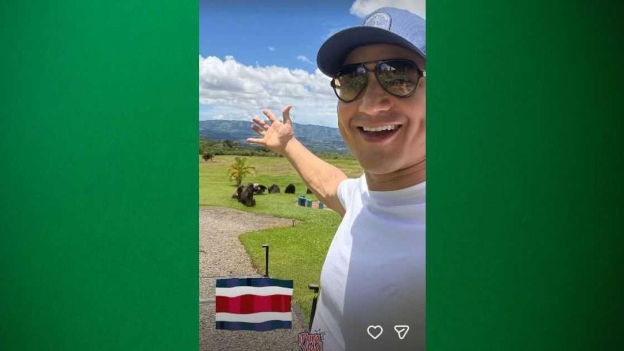 (Video) Actor Mario López graba campaña en el Pérez Zeledón