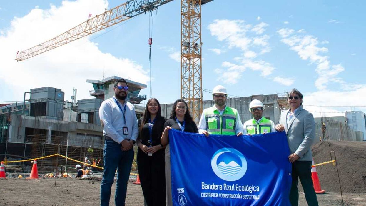 Reconocen con distinción ambiental la expansión de la terminal internacional del Aeropuerto Juan Santamaría