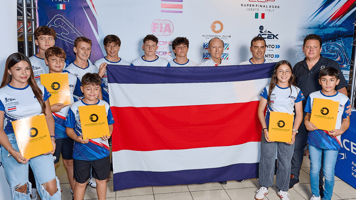 Costa Rica llevará una delegación histórica a la ROK Cup Superfinal de kartismo en Italia