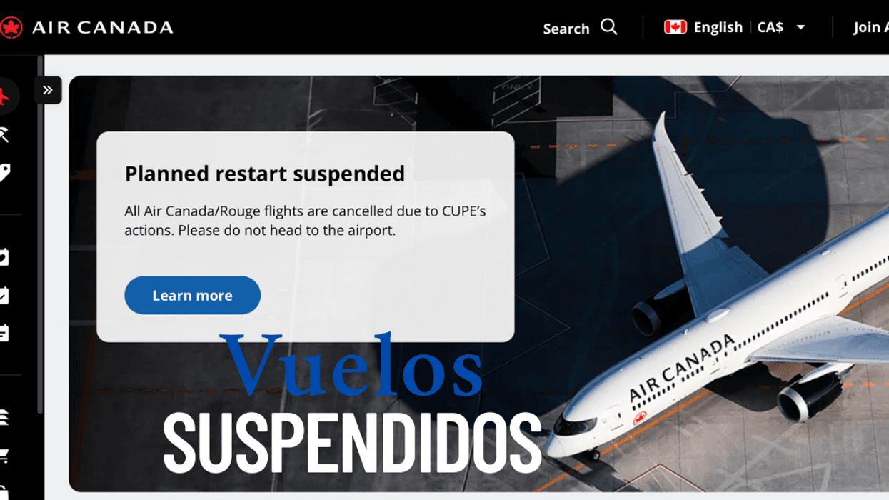 Vuelos cancelados por huelga en Air Canada afectan Costa Rica