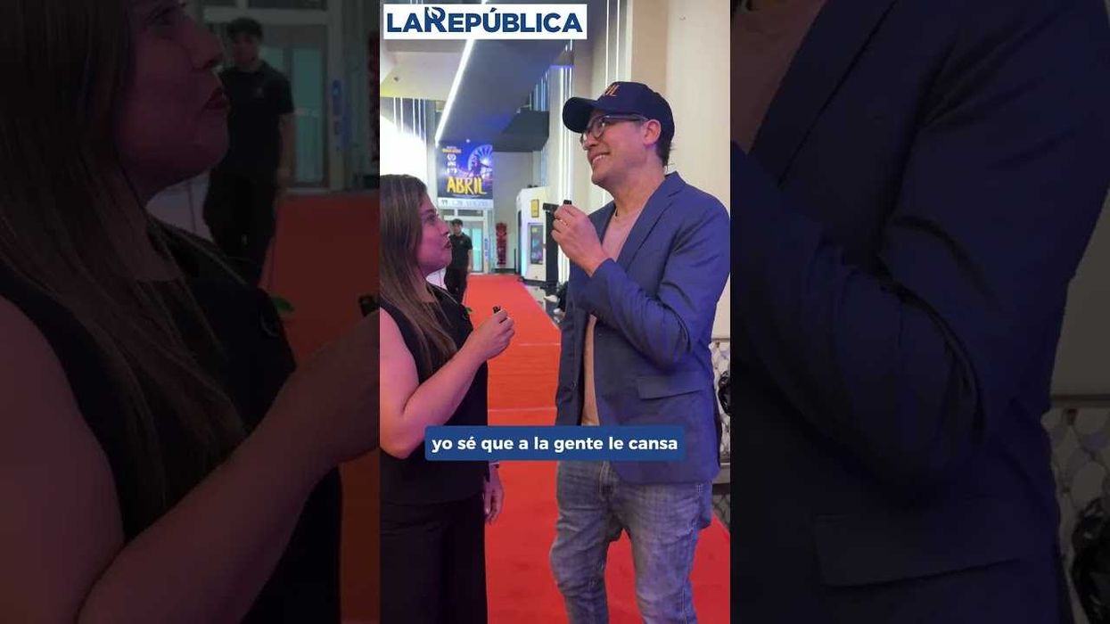 Hernán Jiménez nos cuenta como fue el estreno de Abril en el Cine Magaly