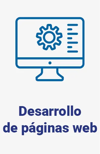 Icono desarrollo de páginas web