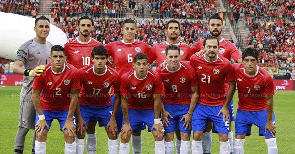 Keylor Navas, Bryan Ruiz, Óscar Duarte, Celso Borges, Giancarlo González, Jhonny Acosta, Yeltsin Tejeda, Cristian Gamboa, Bryan Oviedo, Marco Ureña y Christian Bolaños formaron el once inicial de Costa Rica ante Bélgica.