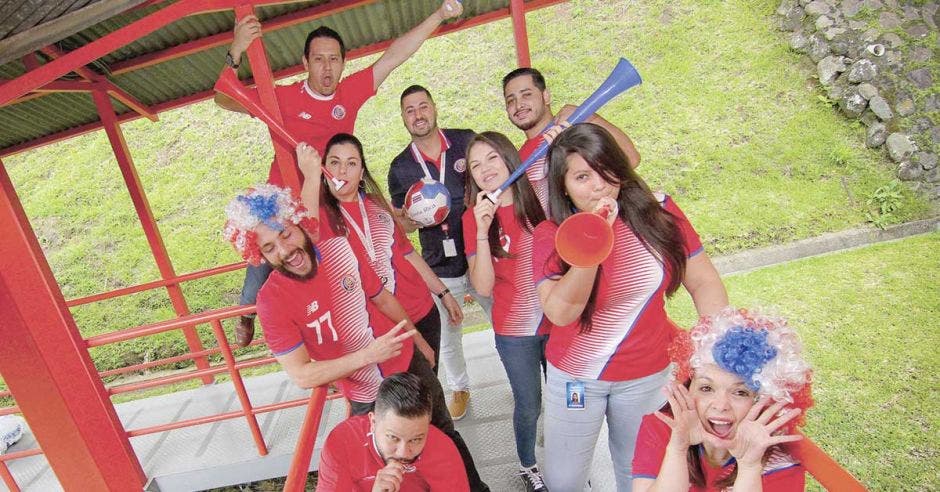 Trabajadores de Tech Data se preparan para apoyar a la Selección de Costa Rica en el Mundial Rusia 2018