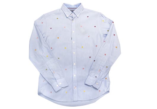 camisa manga larga blanca