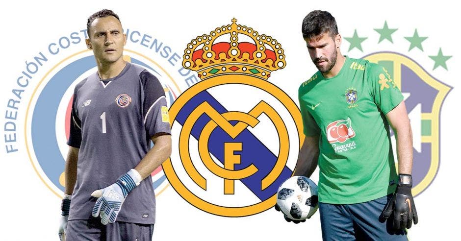 Keylor Navas y Alisson