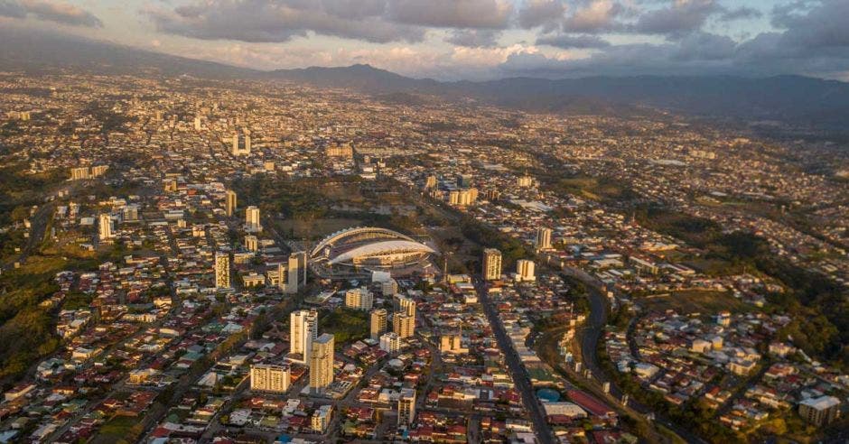 Toma aérea de San José