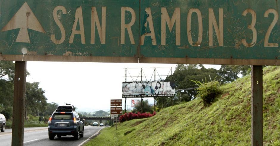 La calle rumbo a San Ramón