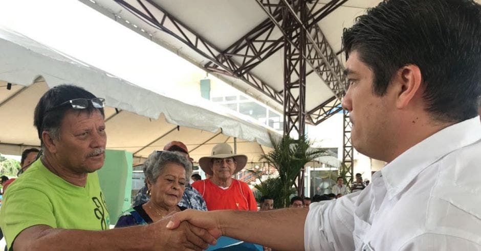 Carlos Alvarado, presidente de la República.