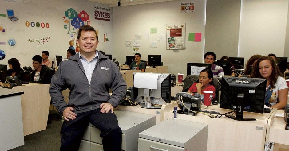 Alejandro Arciniegas de Sykes posa en las instalaciones de la empresa.