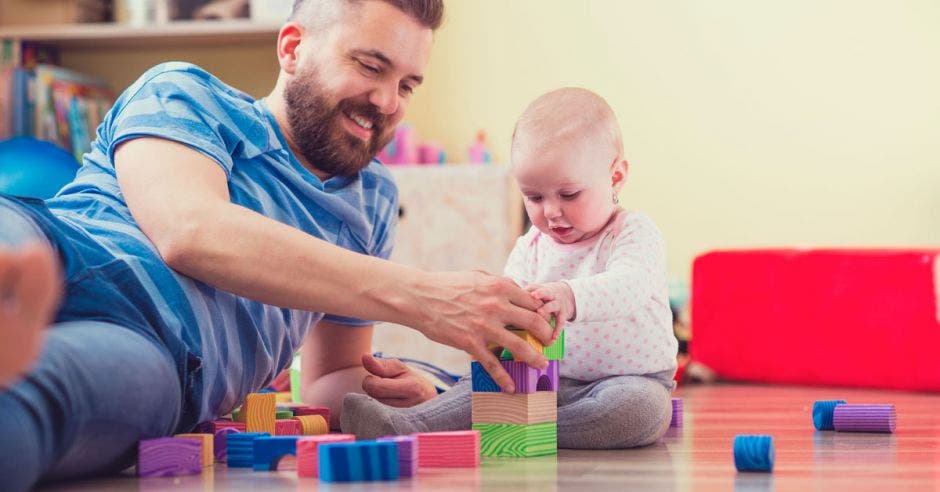 Padre con su hijo