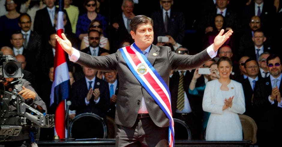 Carlos Alvarado, presidente de la República