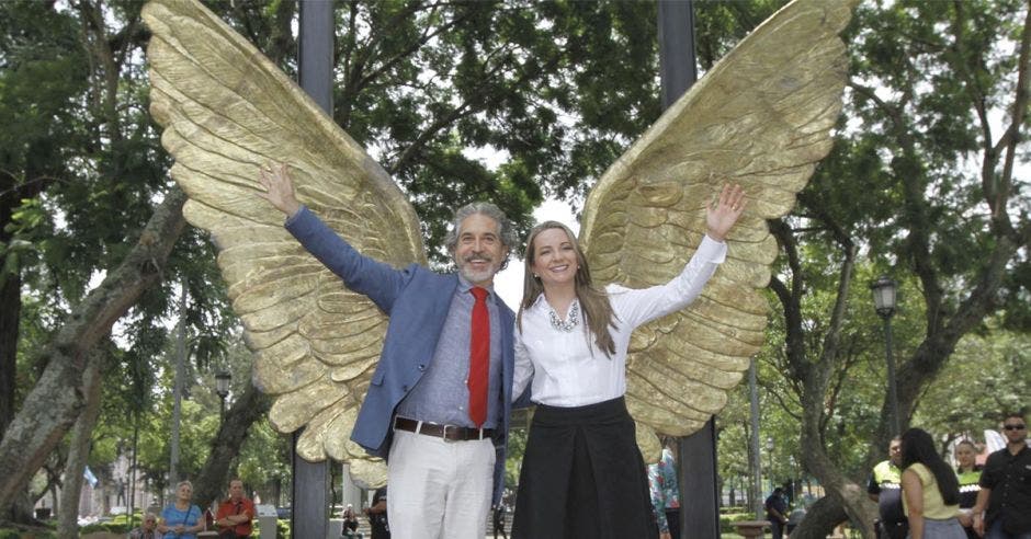 escultura Alas de México