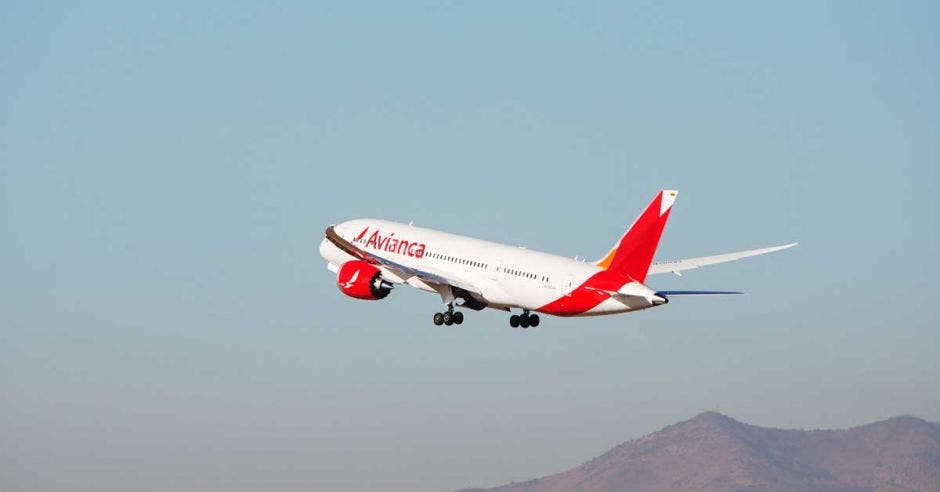 avión de Avianca