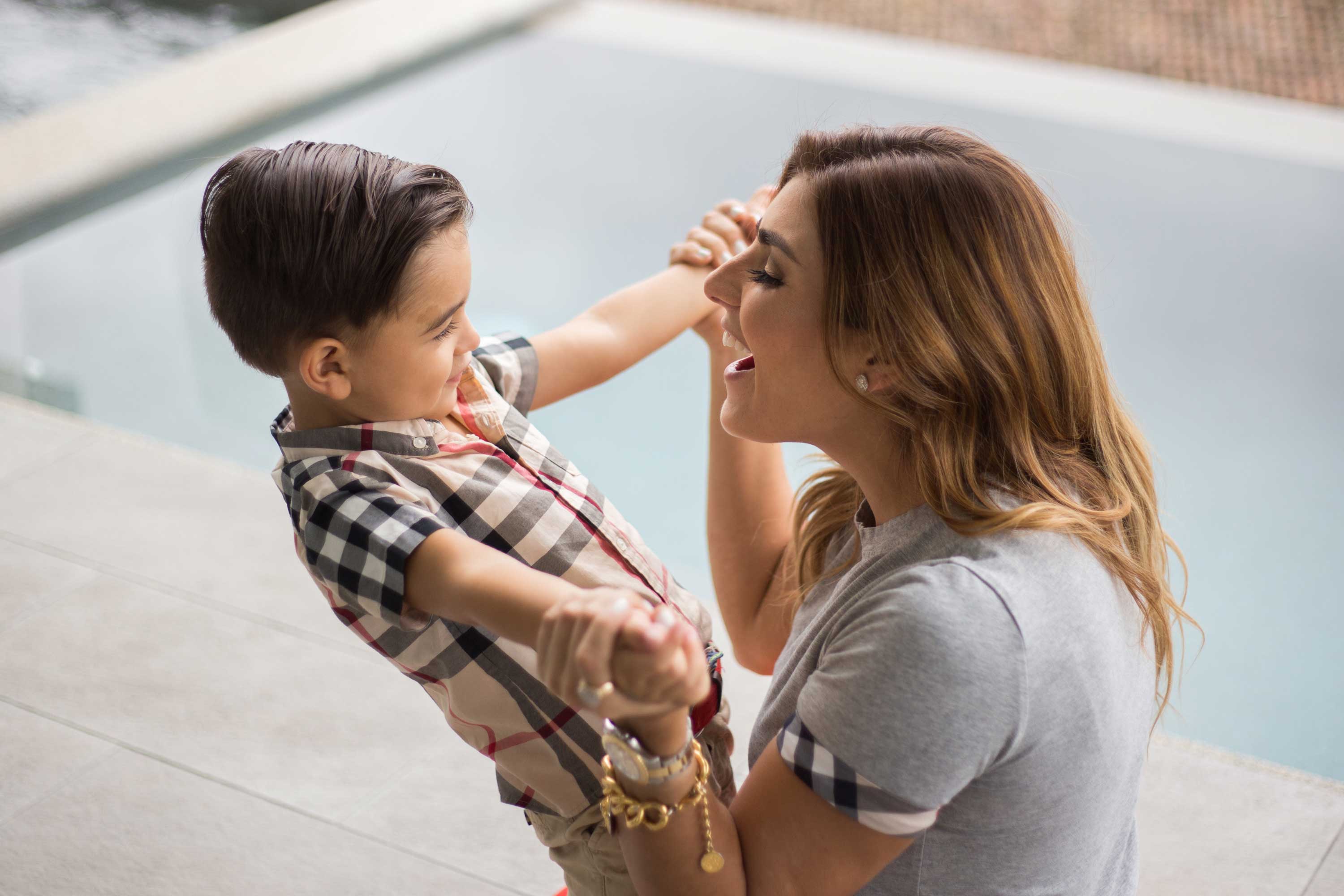 mama con hijo