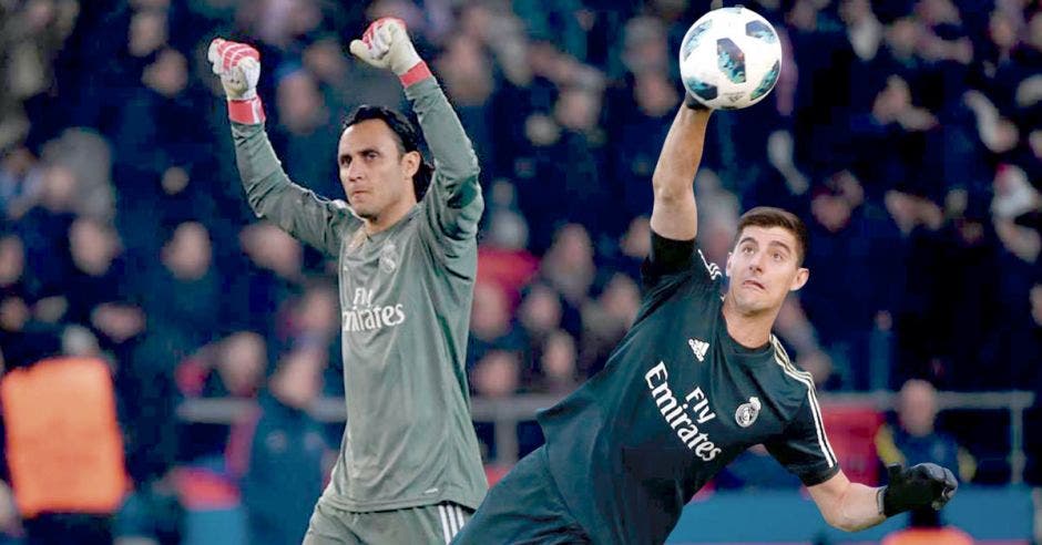 Keylor y Courtois blindan la portería del Real Madrid al menor precio.