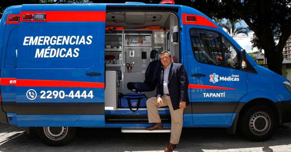 Carlos Monge, gerente general de Grupo Médicas y Emergencias Médicas.