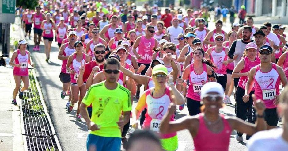 Carrera contra cáncer