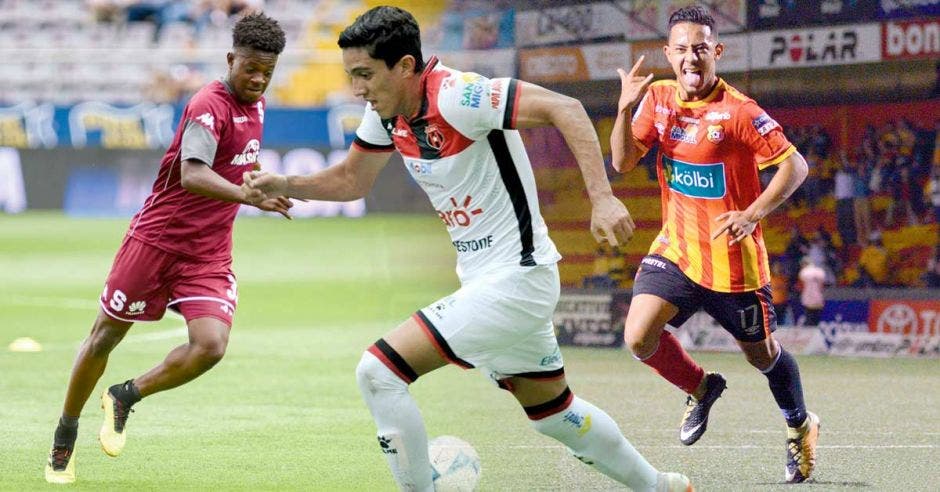 Jaylon Hadden (Saprissa), Barlon Sequeira (Alajuelense) y Jimmy Marín (Herediano) deben reventar pronto el capullo para figurar en la Sele.