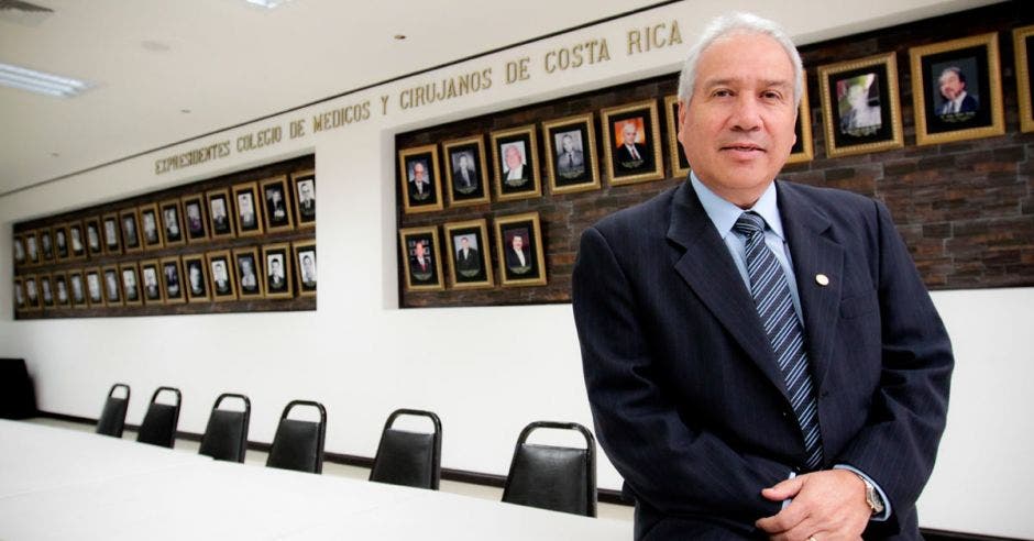 Andrés Castillo, presidente del Colegio de Médicos