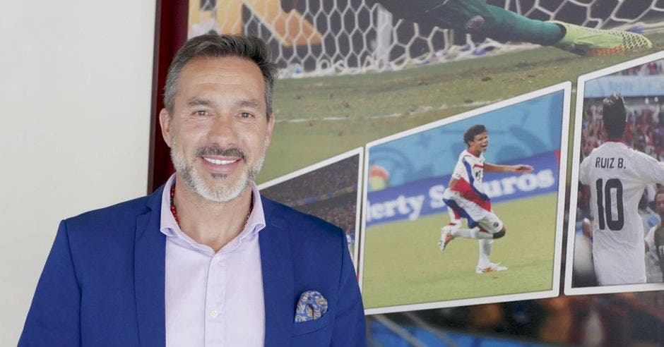 Gustavo Matosas recibió a los medios en la Federación Costarricense de Fútbol. Richard Blaser/La República