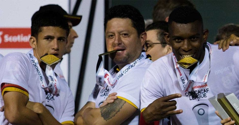 Jafet Soto le inyectó la energía al equipo Herediano y es contendiente al título. Facebook Herediano/La República