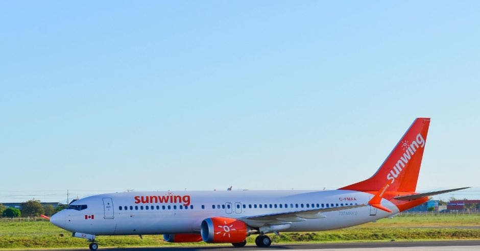 avión de Sunwing