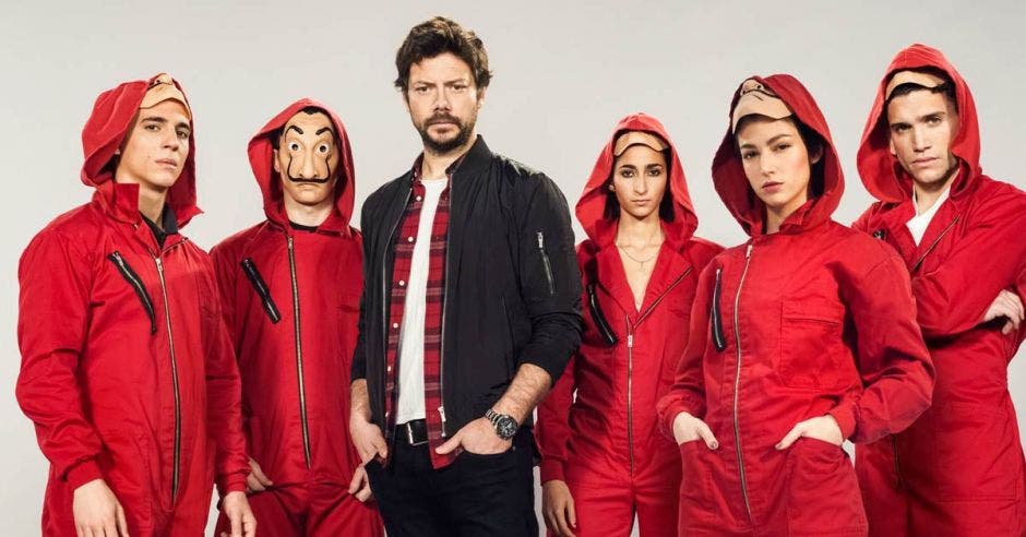 “La casa de papel” fue la serie más buscada en Google. Cortesía Netflix/La República