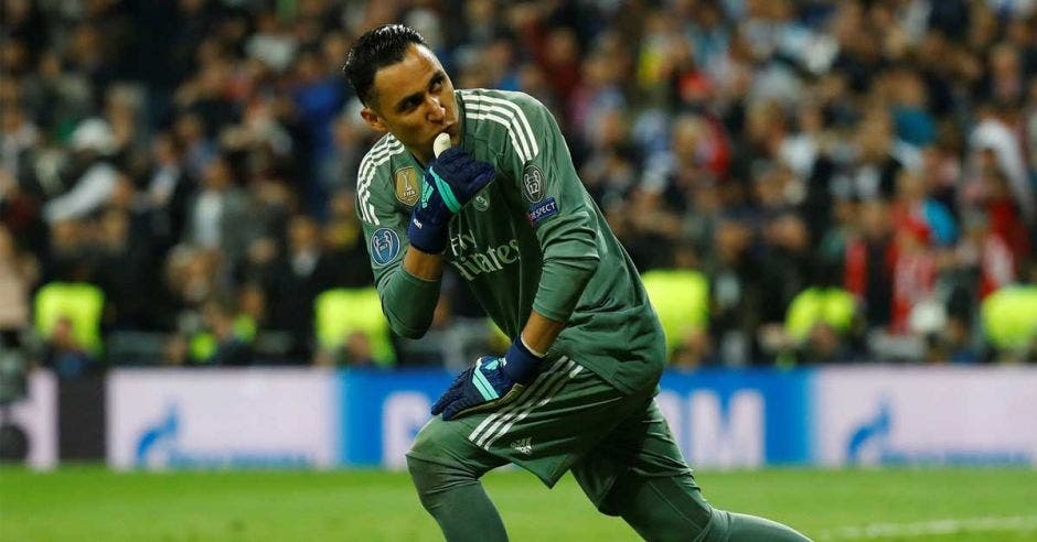 Keylor Navas estará ante el Leganés en Copa y el Betis en Liga. Archivo/La República