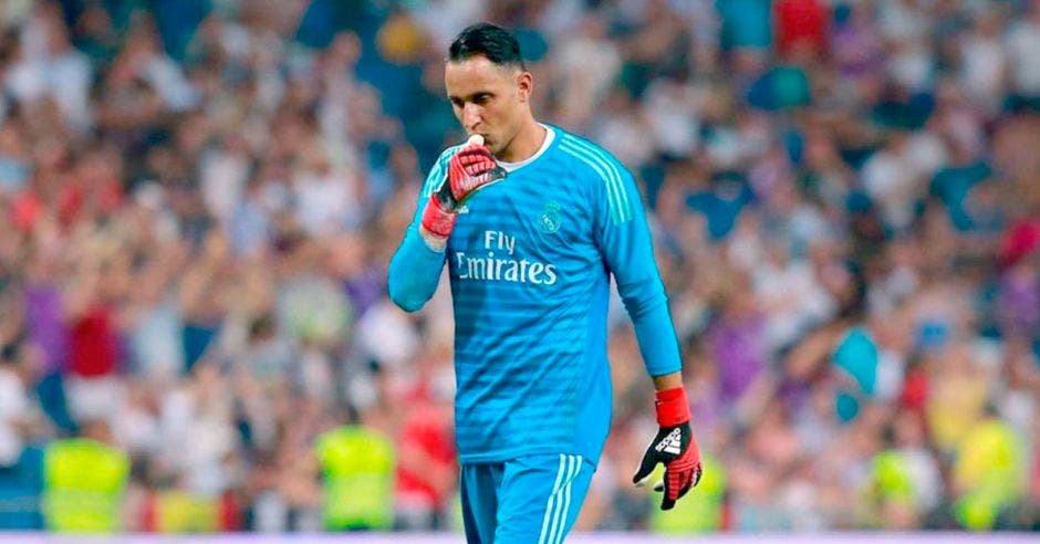 Desde que ganó la tercera Champions con el Real Madrid, Keylor Navas no ha sumado minutos con el conjunto estelar. Wikimedia/La República