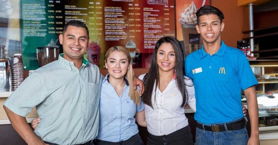 empleados de McDonald's